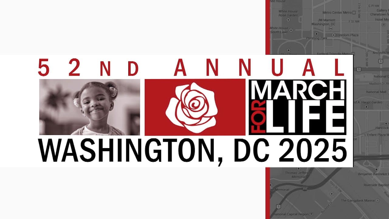 March for Life 2025 from Washington D.C. #WhyWeMarch | January 24, 2025