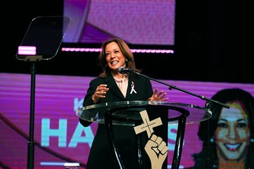 Kamala Harris rejects religious exemptions for abortion laws: ‘That cannot be negotiable’